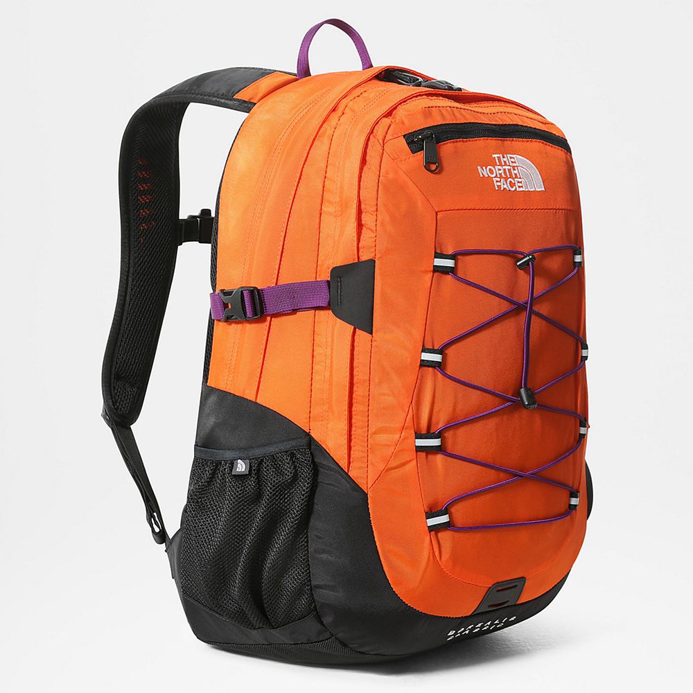 The North Face Backpacks Mens Australia - The North Face Borealis Classic Red Orange / Purple (TDL-3